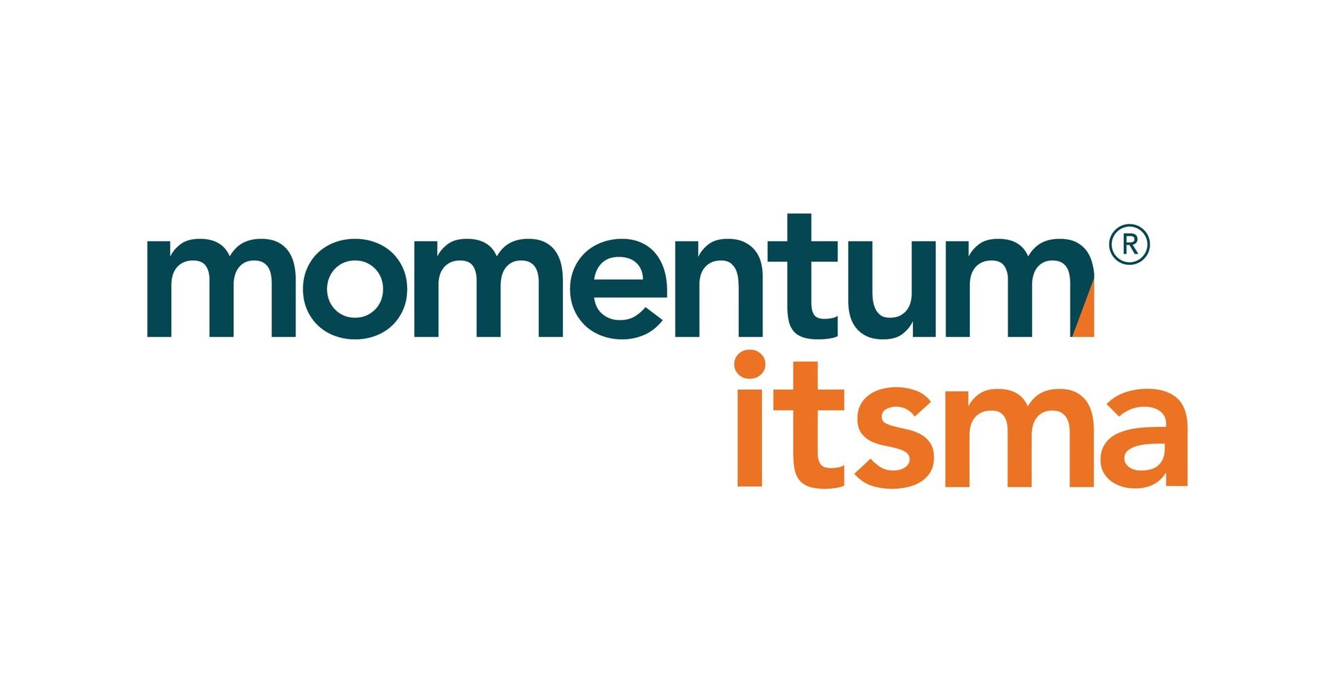 The momentum itsma logo is on a white background.