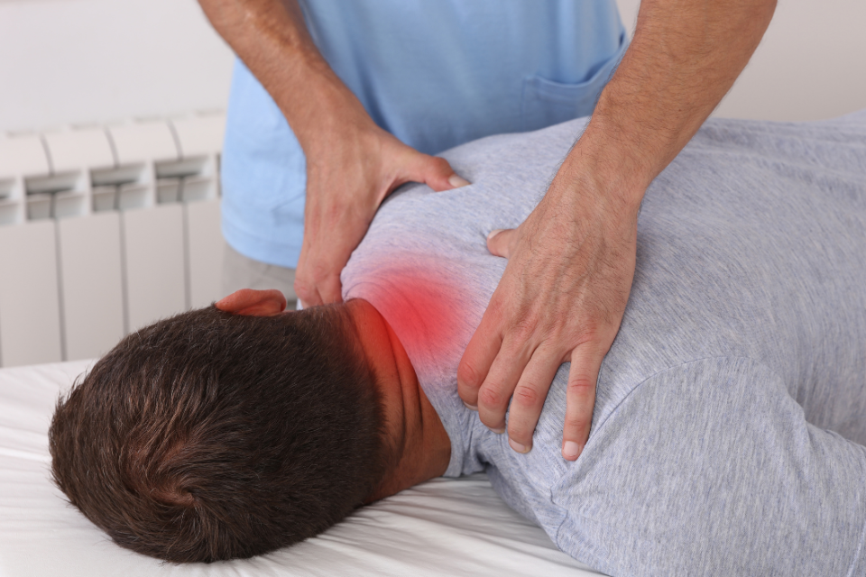 Pain Relief by trigger point massage