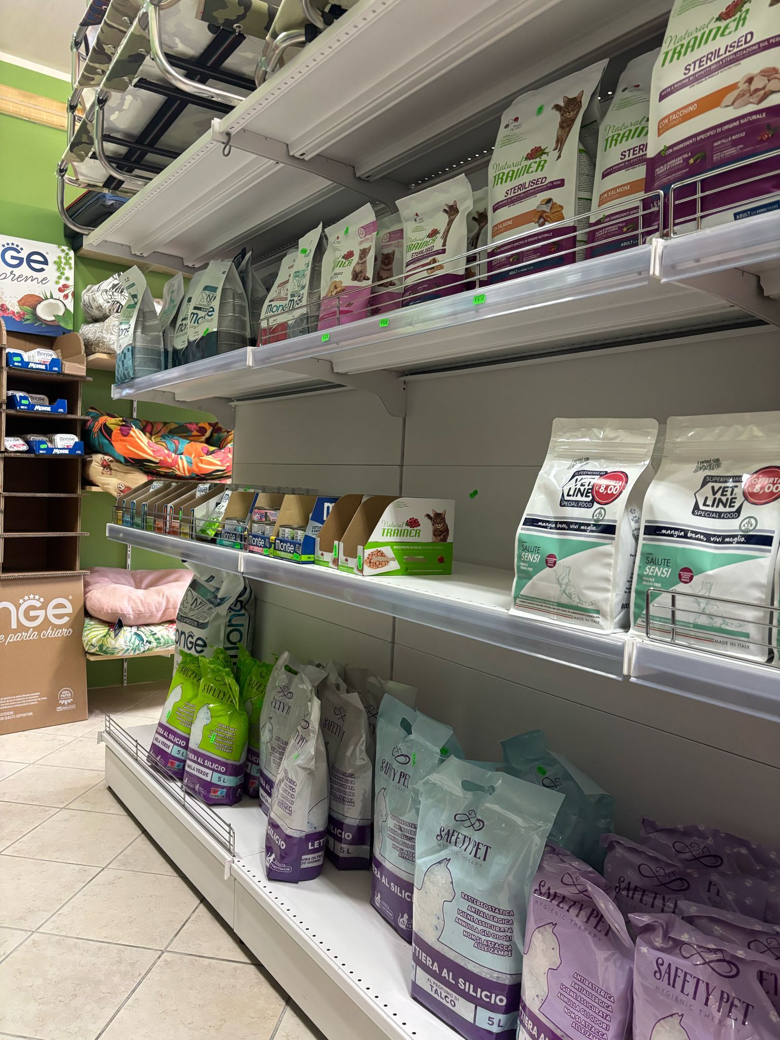 reparto alimentazione cane