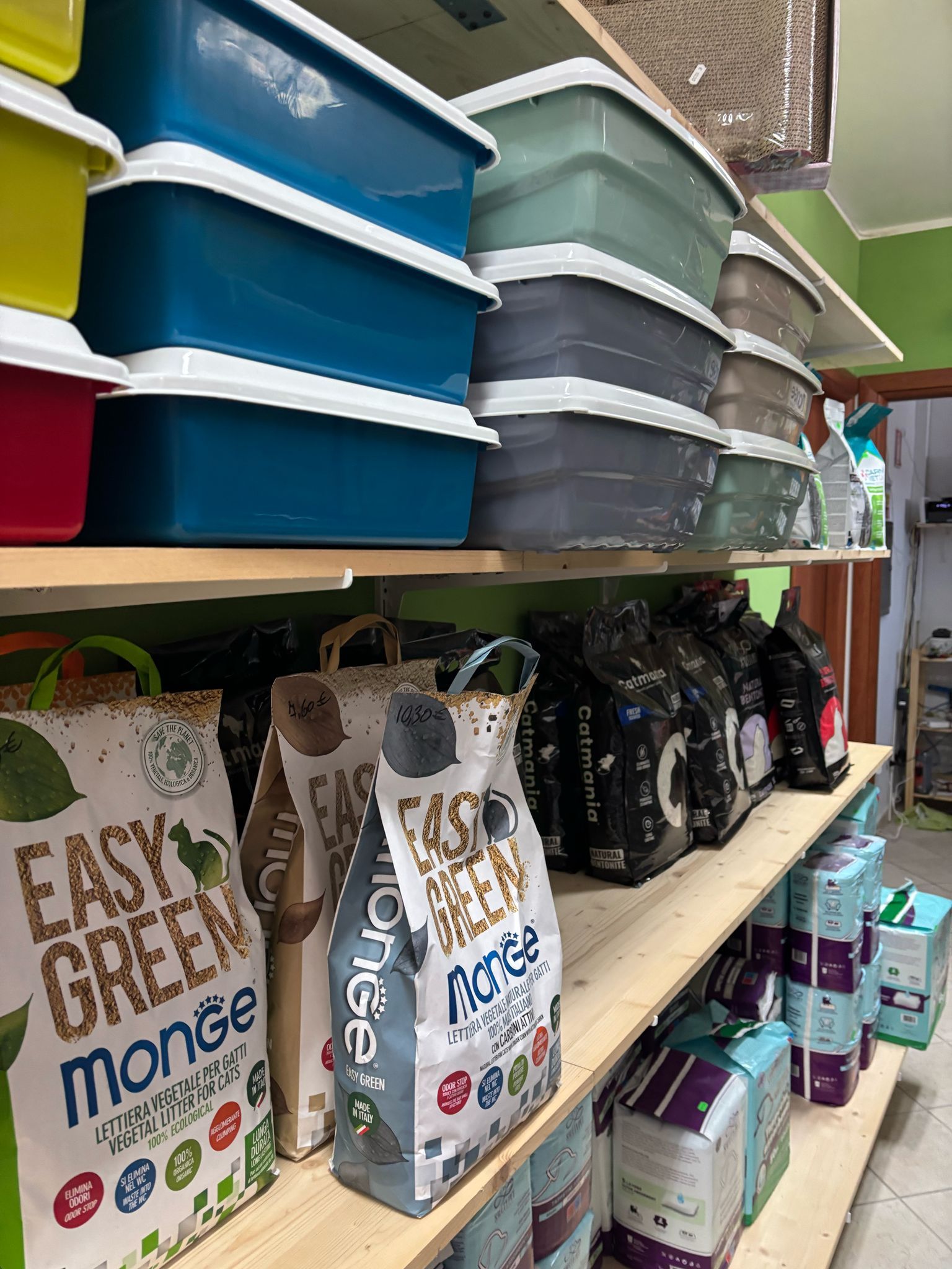 sabbie e lettiere gatti