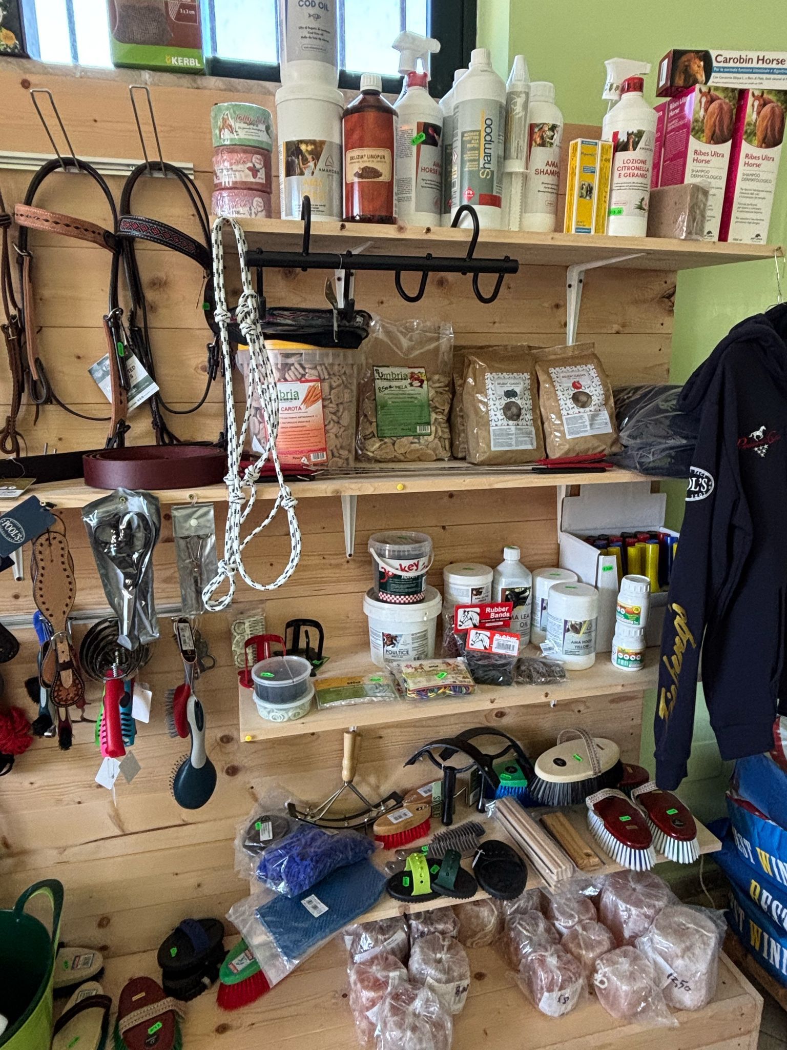 accessori e integratori per cavallo