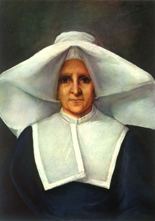 A painting of a Daughter of Charity, Bl Rosalie Rendu