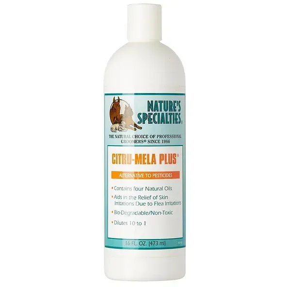 A bottle of nature 's specialties citrus mela plus lotion