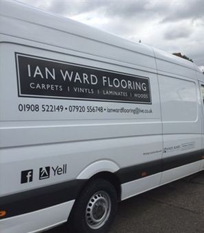 Service vehicle from Ian Ward Flooring