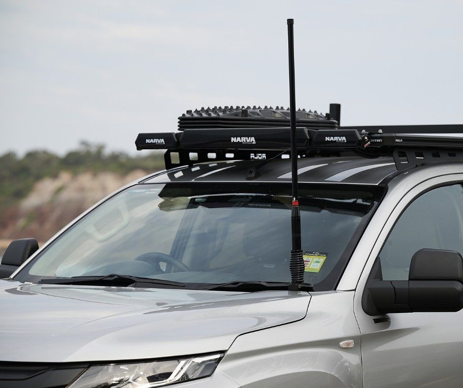 CelFi Aerial On Car  — Frontier Connect in Newtown, QLD