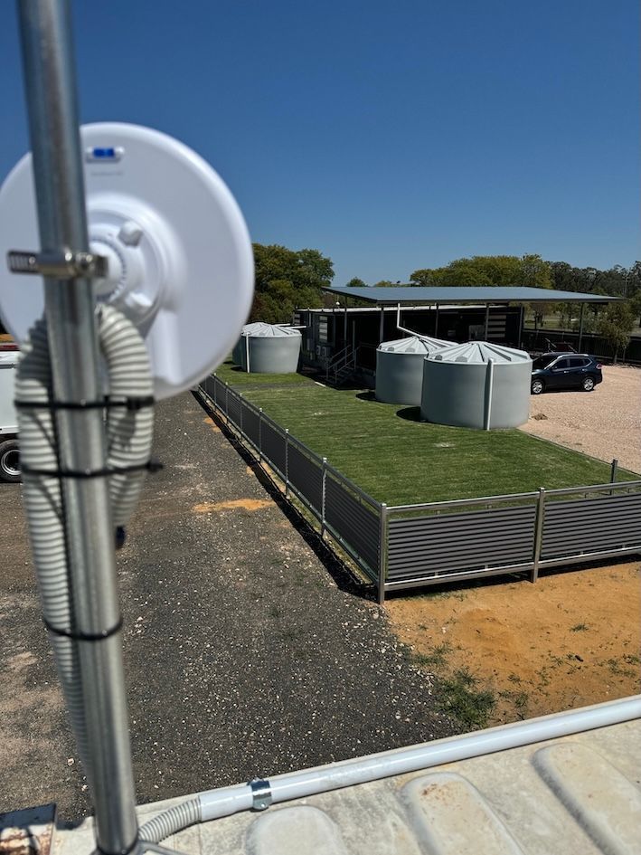 Wifi Connection On Roof — Frontier Connect in Toowoomba, QLD