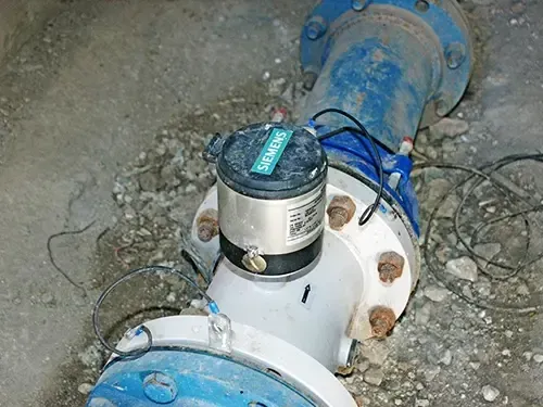 Blue Water Pumps With Motors and Pipes — Forcequip In Mackay, QLD