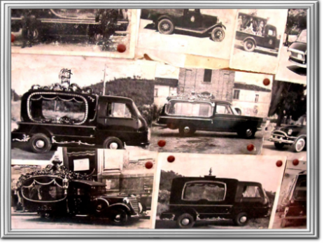 foto storiche di carri funebri