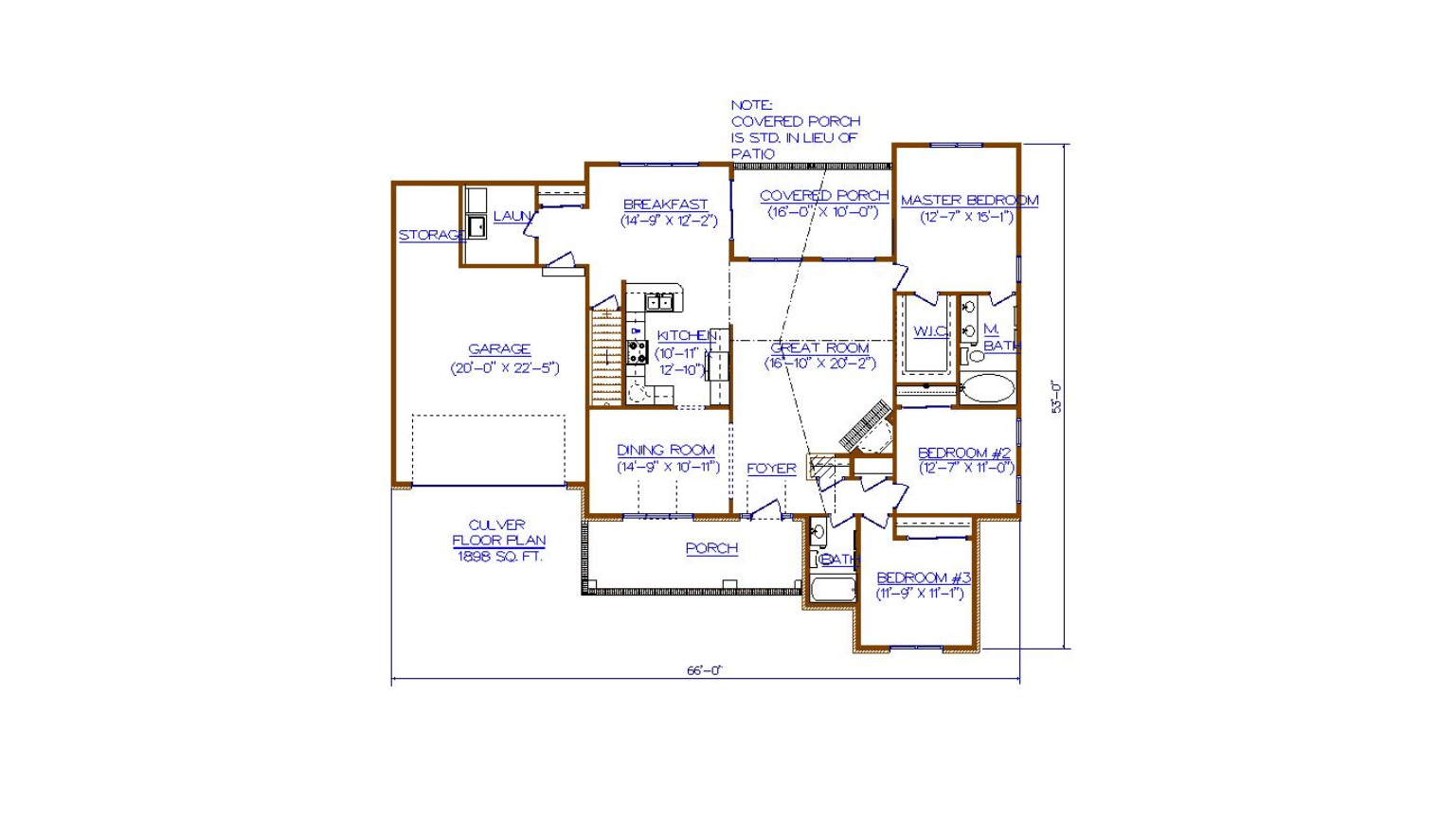 A floor plan of a house on a white background