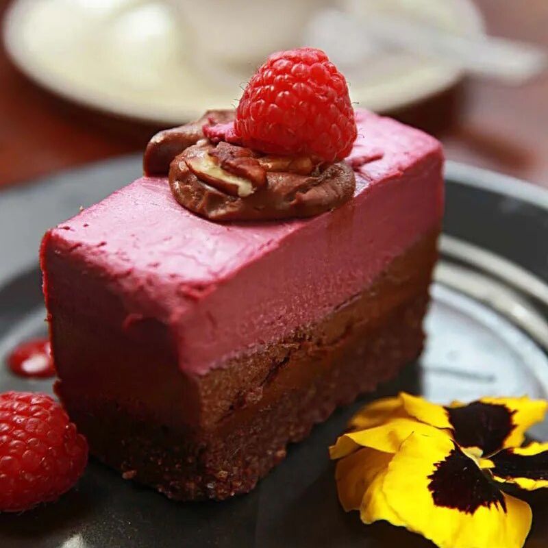 Strawberry Cake Slice