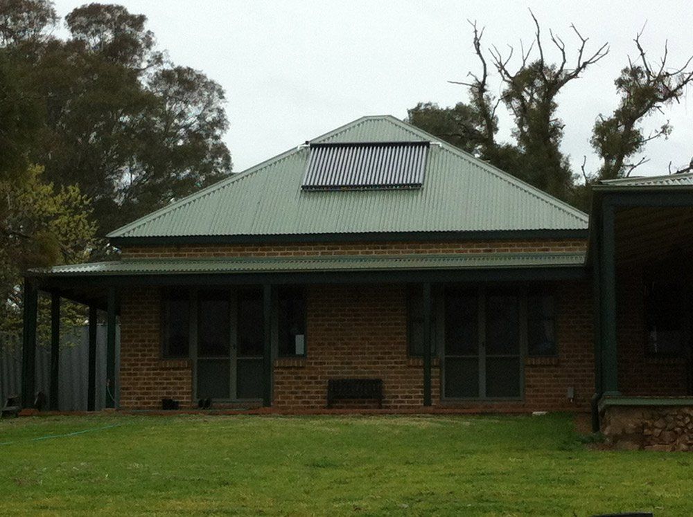 Solar Hot Water System on the Roof — Solar Installer in Orange, NSW