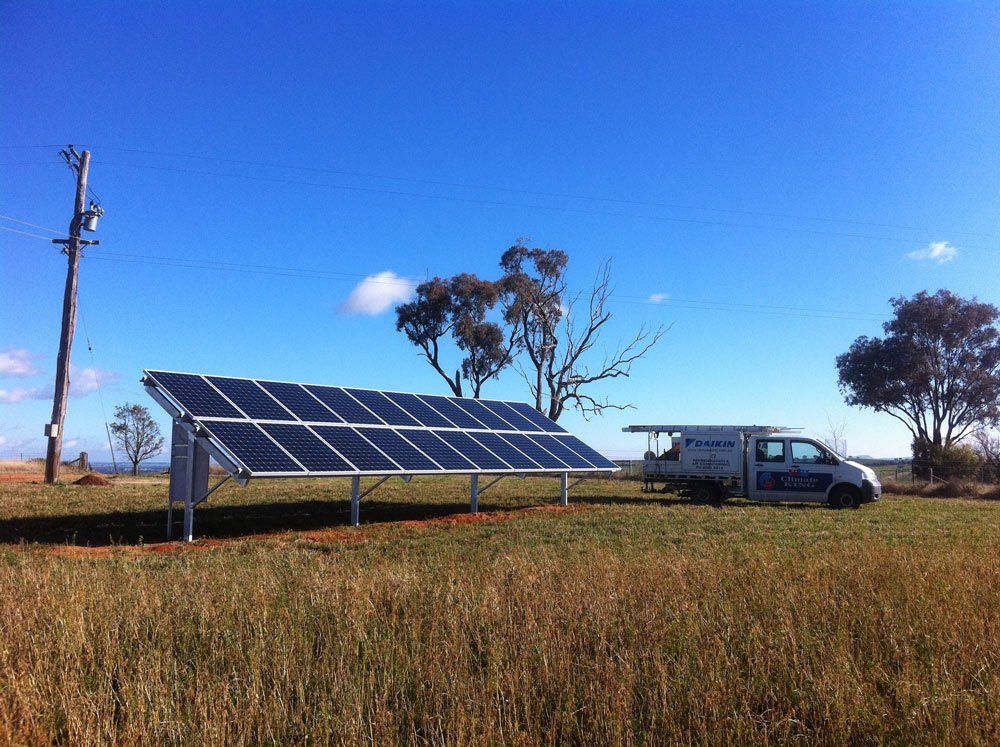 Solar Power System on the Farm — Solar Installer in Orange, NSW