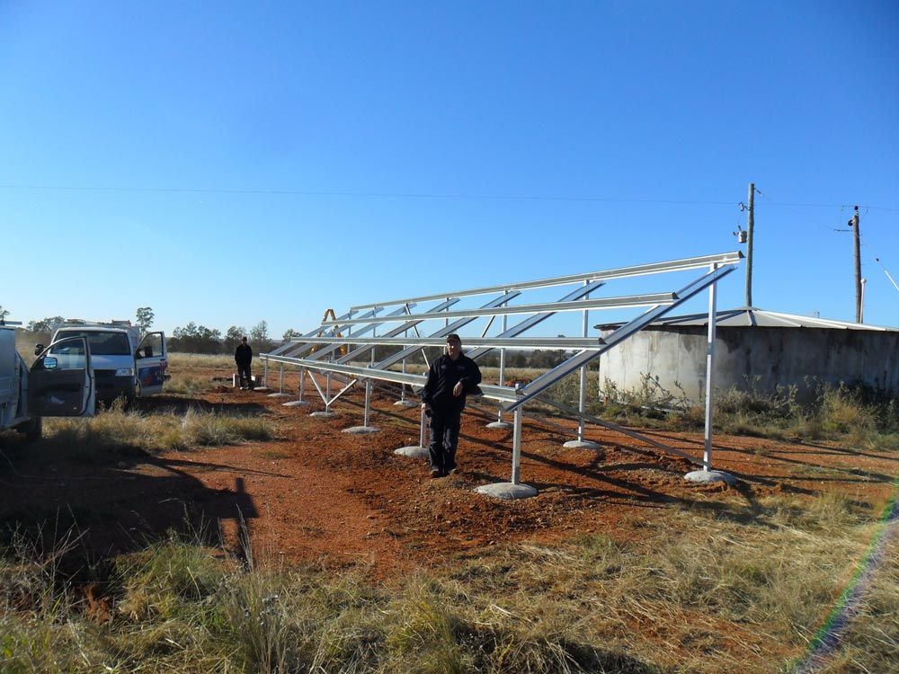Solar Power System Installation in Progress — Solar Installer in Orange, NSW