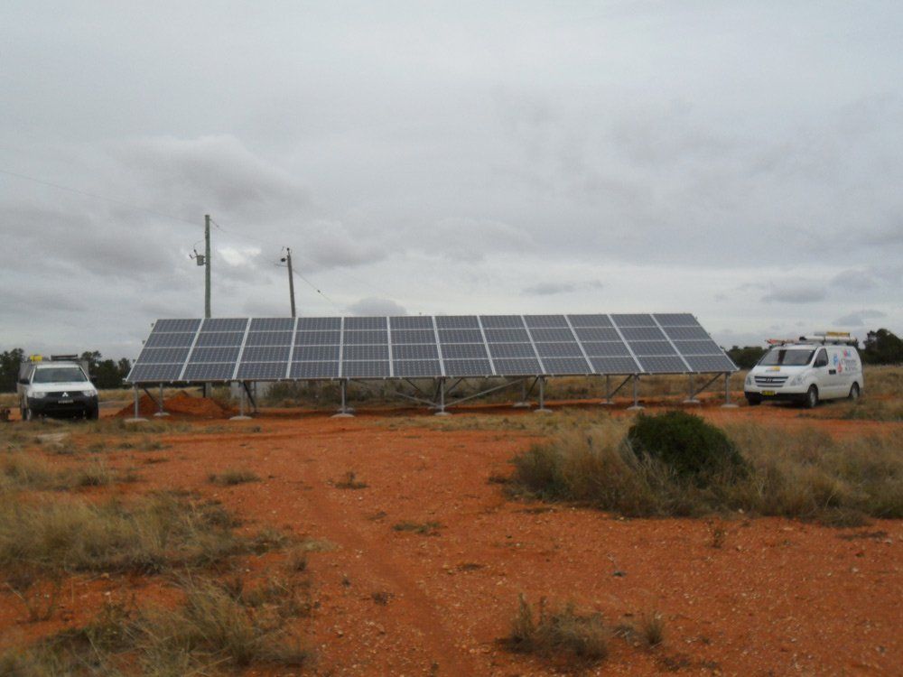 Group of Solar Panels — Solar Installer in Orange, NSW
