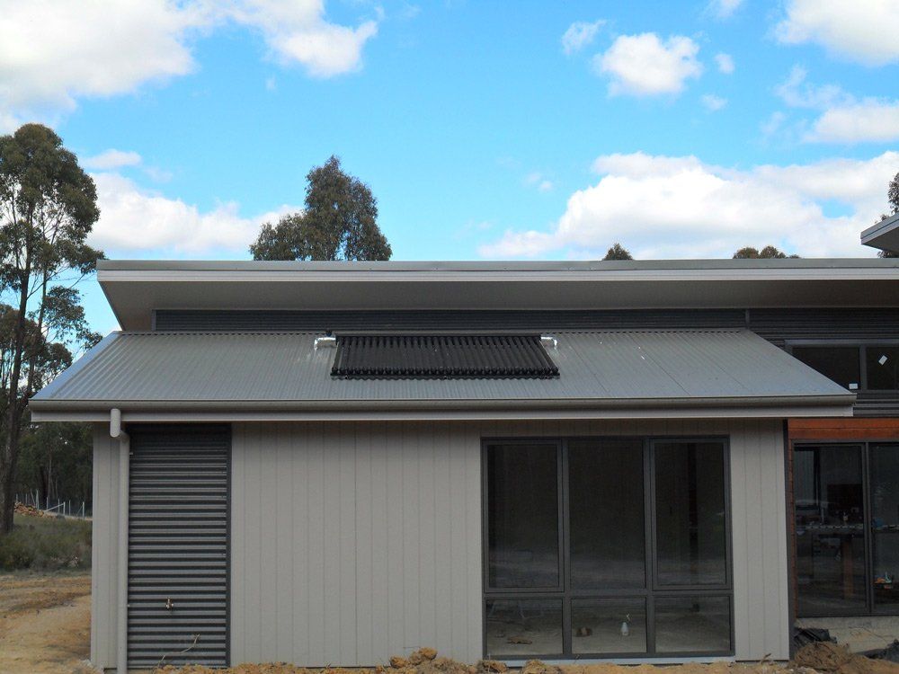 Newly Installed Solar Hot Water System — Solar Installer in Orange, NSW