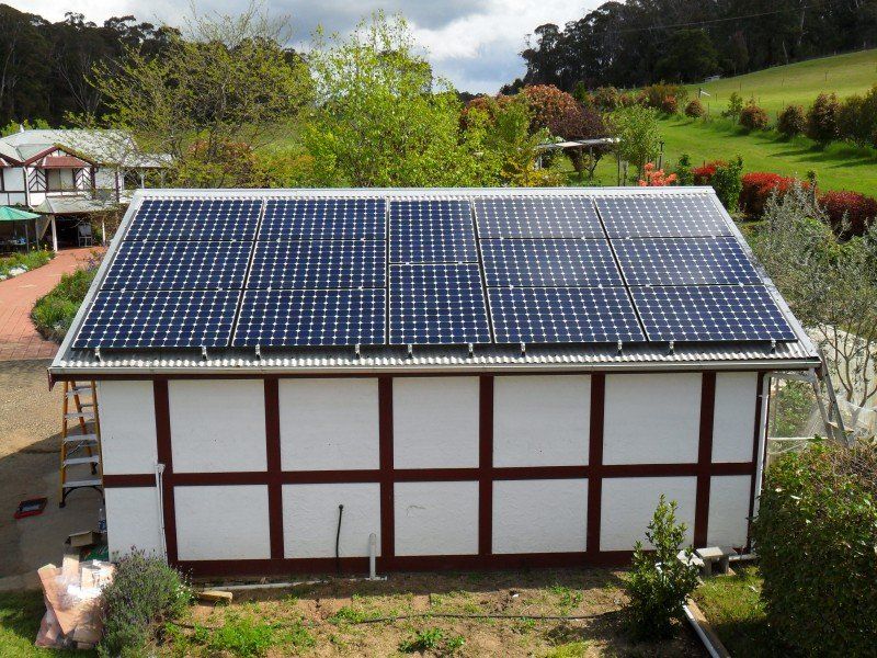 Roof with Solar Panels — SOLARCO Central West in Orange, NSW