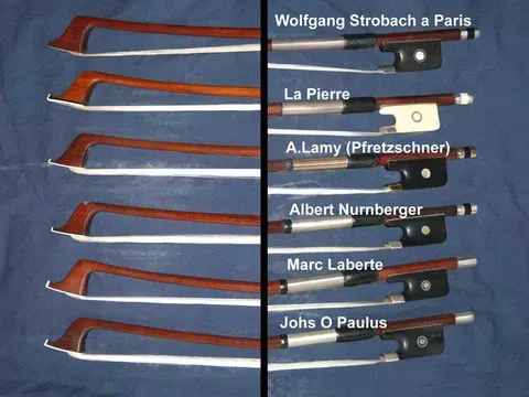 Collection of Cello Bows