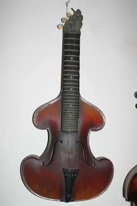A Guitar that Looks Like a Violin