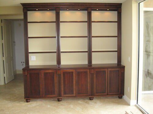 Wooden Cabinet — wall unit in Cape Coral, FL