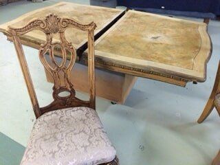 Old Table and Chair — furniture repair in Cape Coral, FL