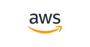 The aws logo is a smiling face with an arrow pointing to the right.