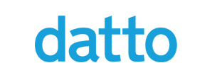 The word datto is written in blue on a white background.