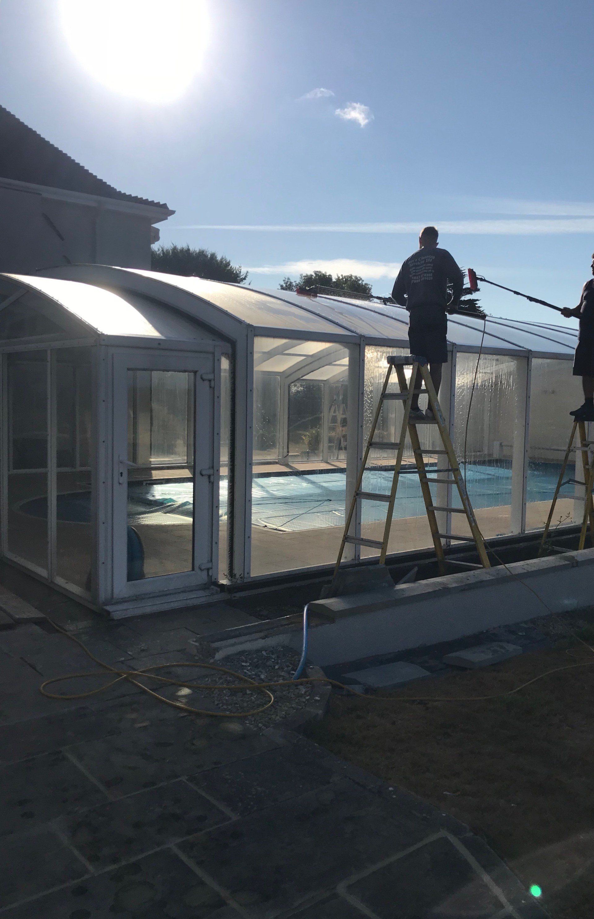 Conservatory cleaning
