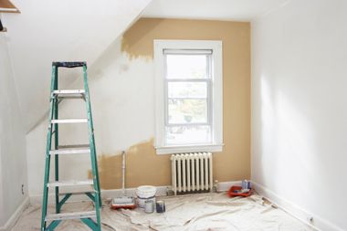 Room Repaint In Progress — Topeka, KS — A & K Painting