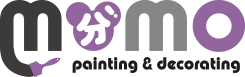 Momo Painting Business Logo
