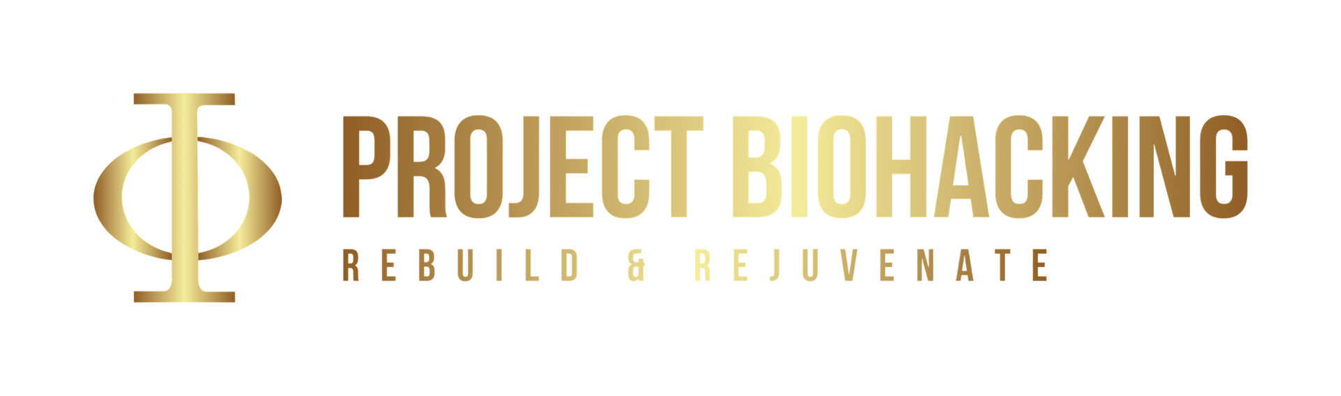 The logo for project biohacking rebuild & rejuvenate