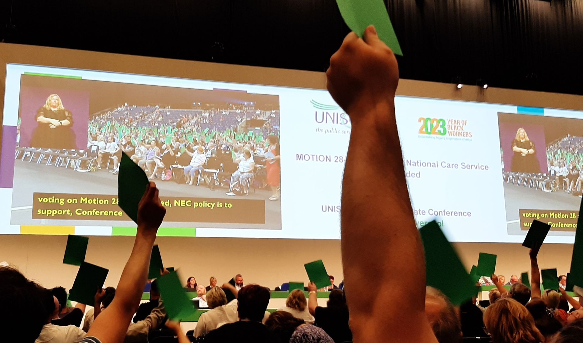 Voting for motion for Motion 27 is passed.