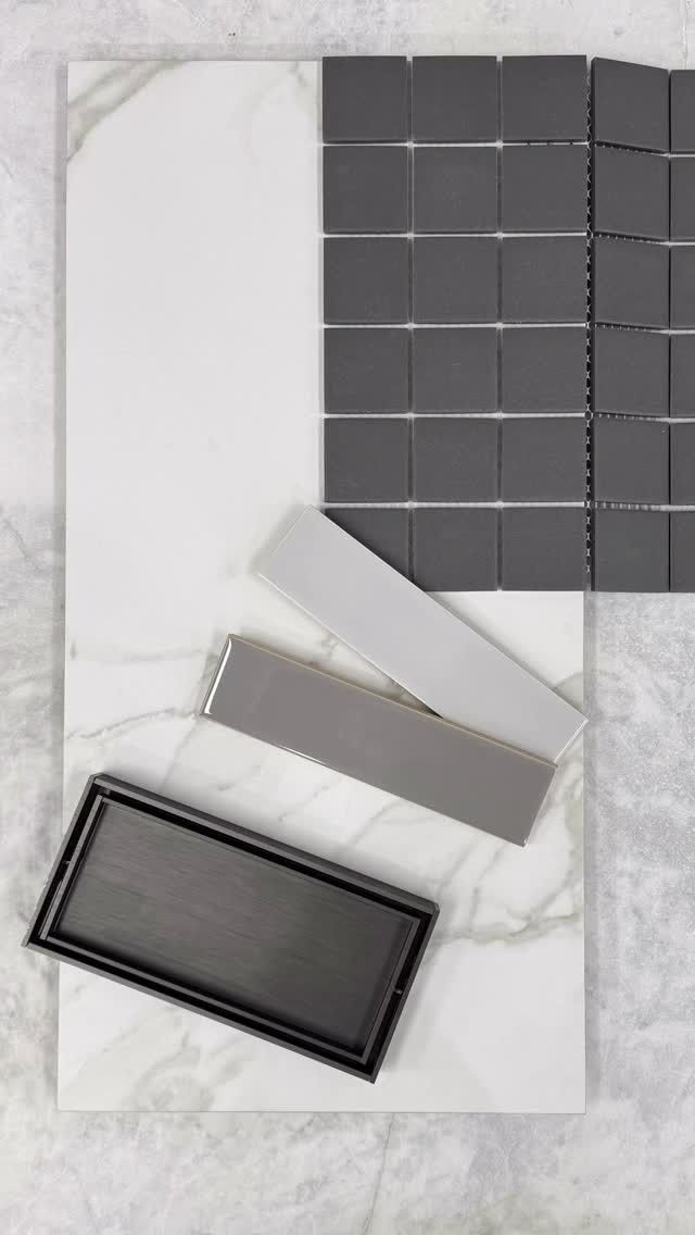 A Black Mosaic Tiles — Coastwide Tile Studio in West Gosford, NSW