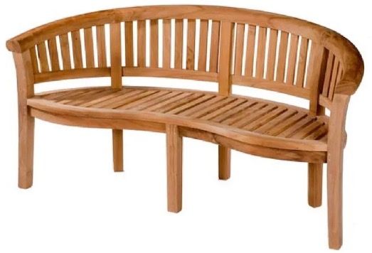 The George Washington Bow Bench from Country Courtyards Ltd
