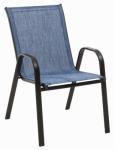 Building Supplies — Blue Sling Stacking Chair in Pasadena, TX