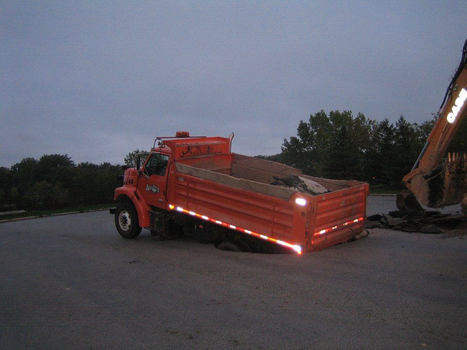 Red Pickup — Green Bay, WI — Glenn’s 24hr Towing