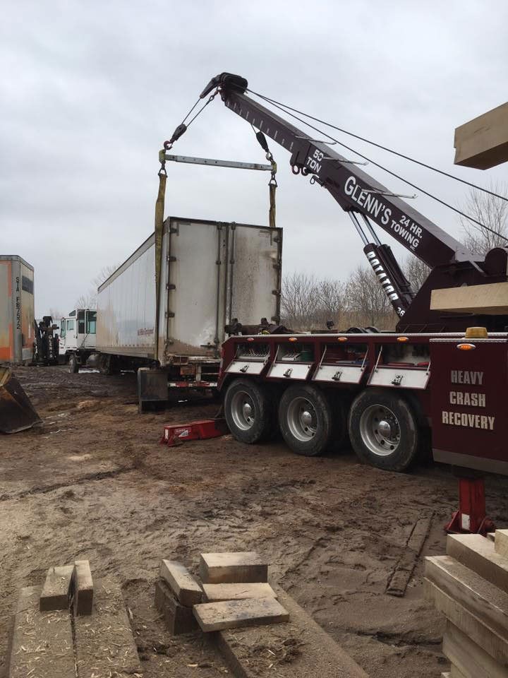 Heavy Truck Recovery — Green Bay, WI — Glenn’s 24hr Towing