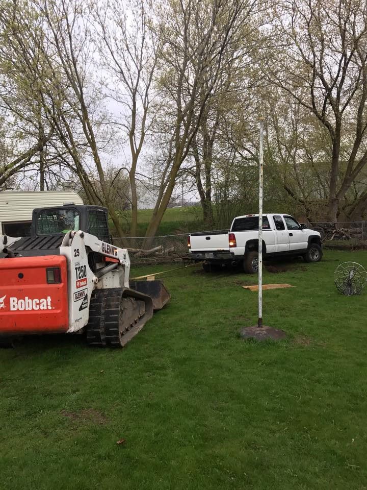 Tractor is Being Towed — Green Bay, WI — Glenn’s 24hr Towing