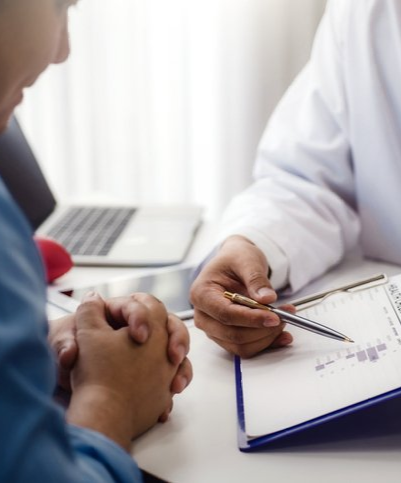 Doctor explain health check document