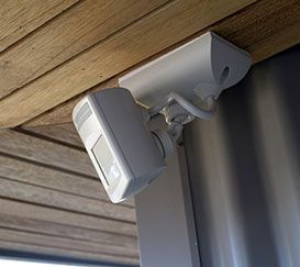 Electricians in Antrim - Ballymena, Belfast - W R M Electrics - Interior sensor light on a residential building
