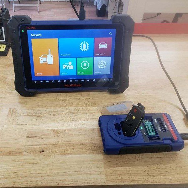 Fixing Car Key Using Gadget — Niles, MI — Locks Around The Clock