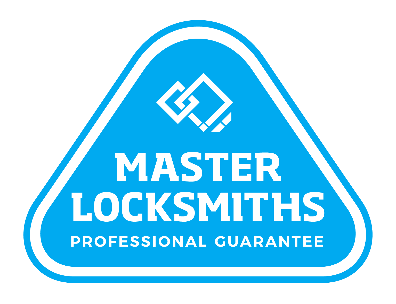 Master Locksmiths Professional Guarantee Logo