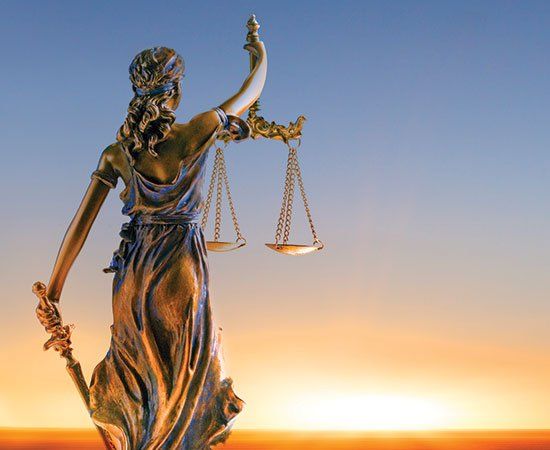 Lady Justice At Sunrise — Eau Claire, WI — Law Offices Of Jeffrey Klemp LLC