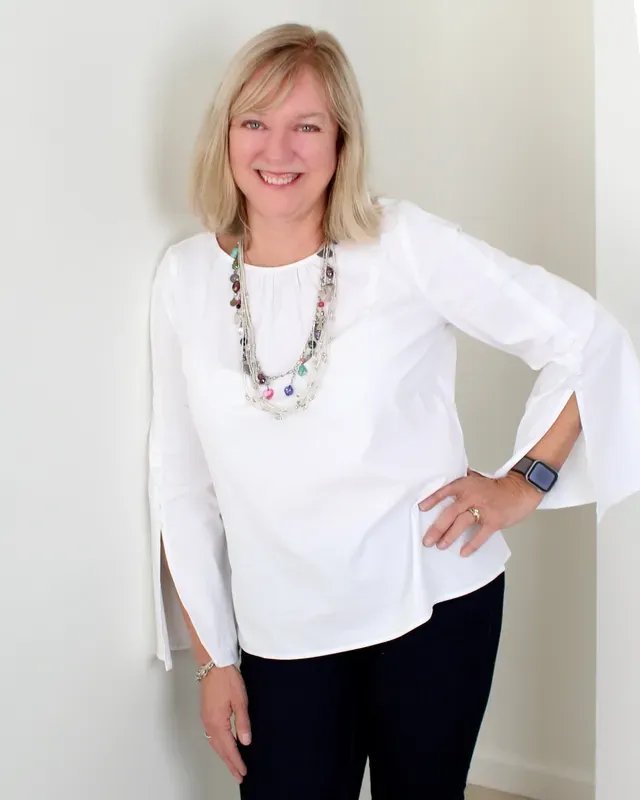 headshot of woman giving testimonial