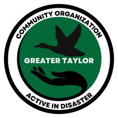 A logo for the greater taylor community organization