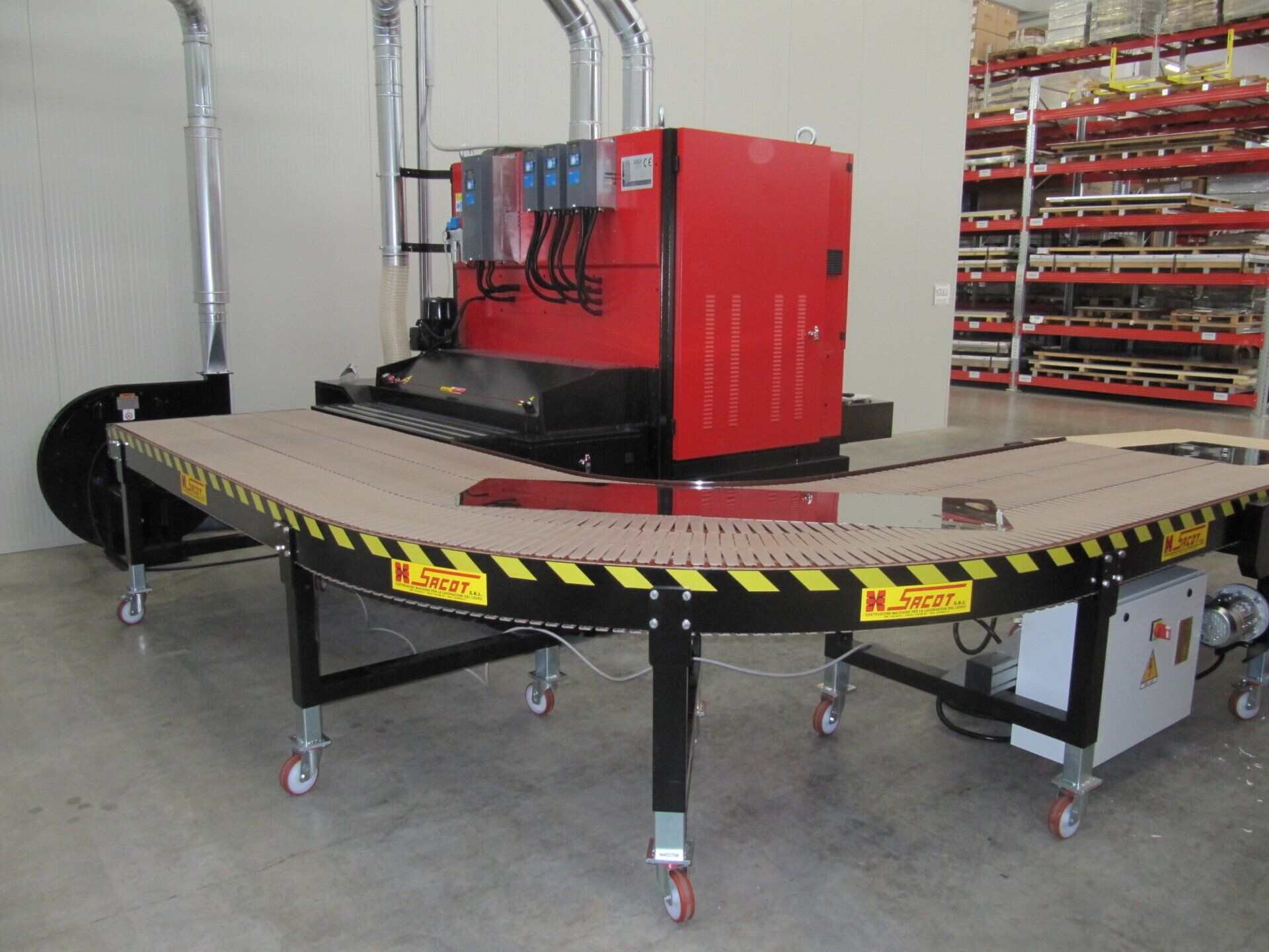 Transfer de retorno satinadora