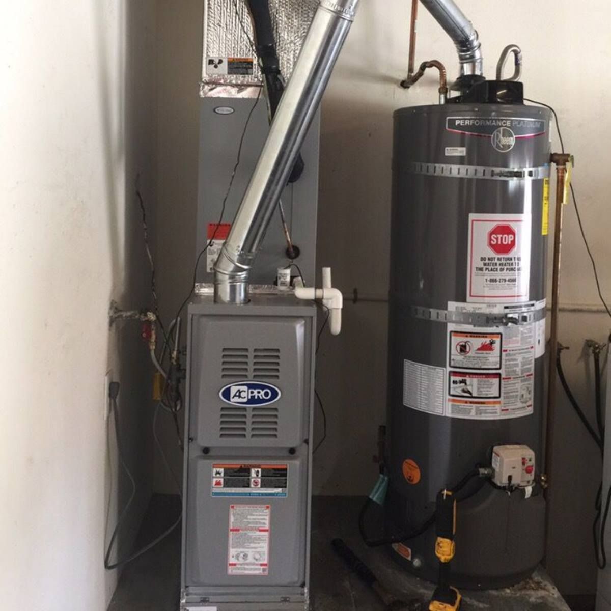 Installed Water Heater — Oceanside, CA — Airtime Heating and Air