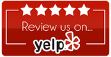 A red rectangular button with five white stars above the text