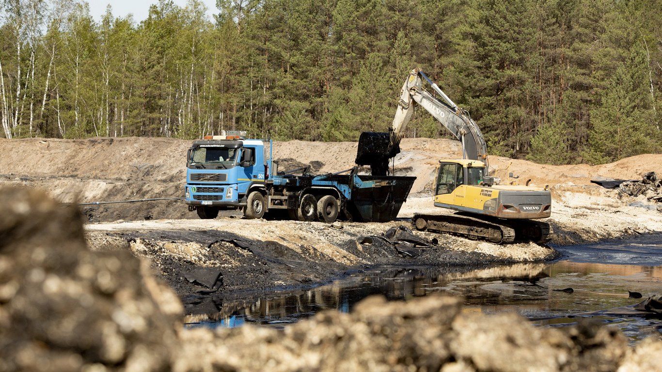 An important stage in the history of Latvia has come to an end - the utilization of the tar obtained