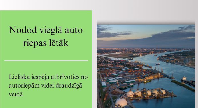 Nodod vieglā auto riepas lētāk