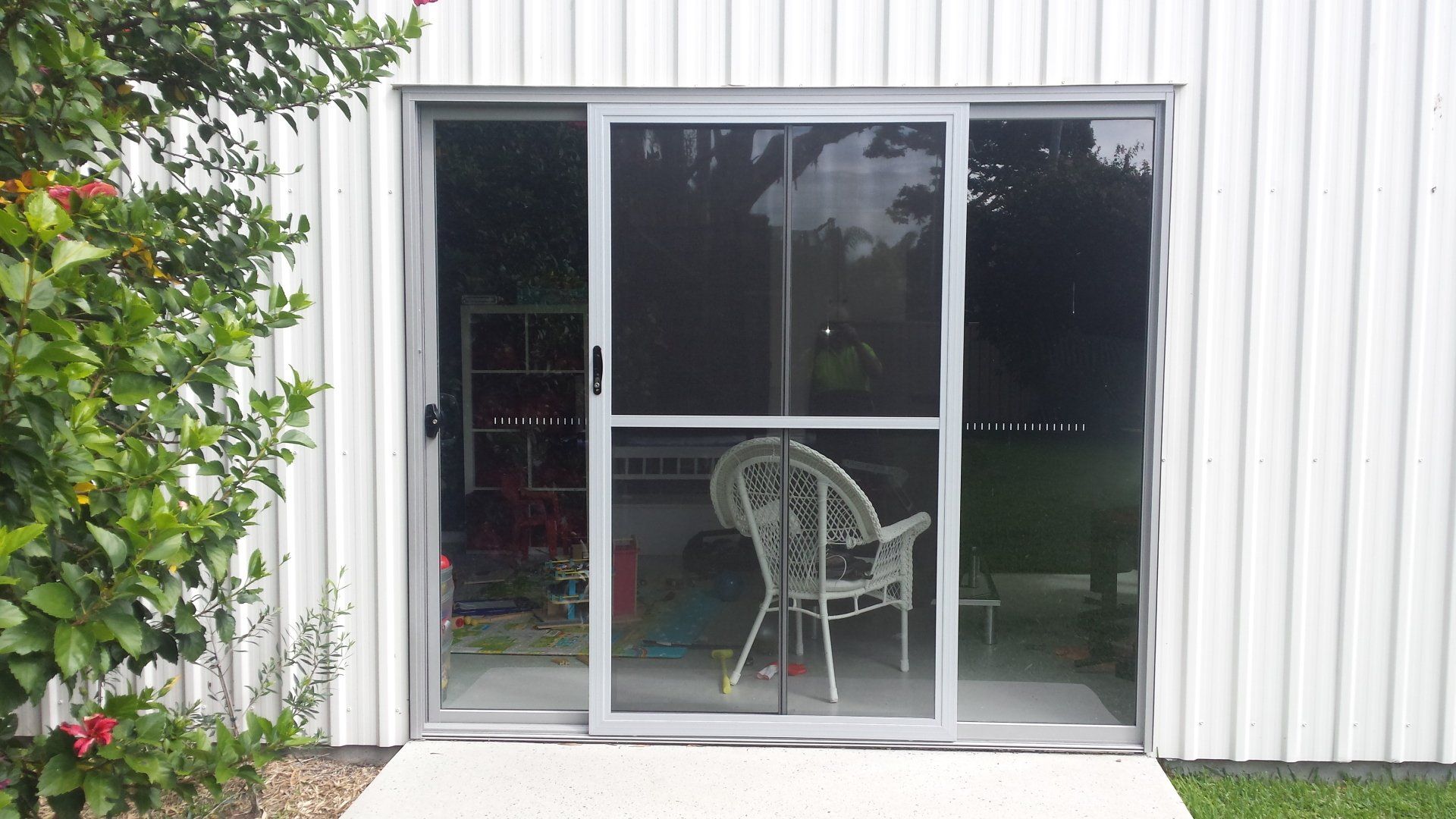 Fly Screen Slider for Patio End — Fly Screens in Gold Coast, QLD